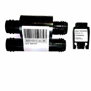 YMCKOKO 250 - Half Panel Print Ribbon 4 piece set